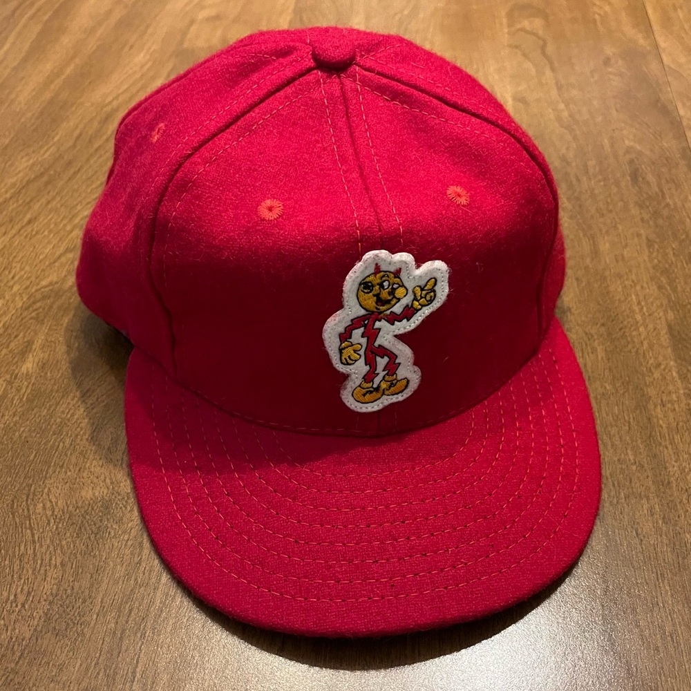 Reddy Kilowatt adjustable wool hat by Ebbets Field Flannels